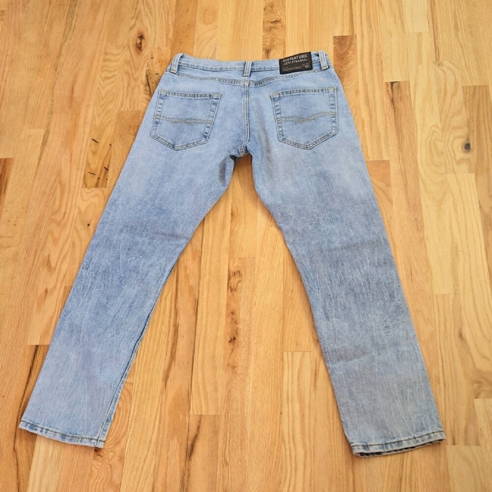 Signature Levi Strauss men's S47 Regular tapered Jeans size 31 - Picture 5 of 5